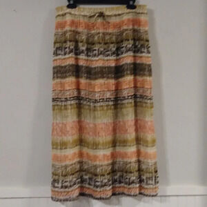 Samantha Grey Print Skirt